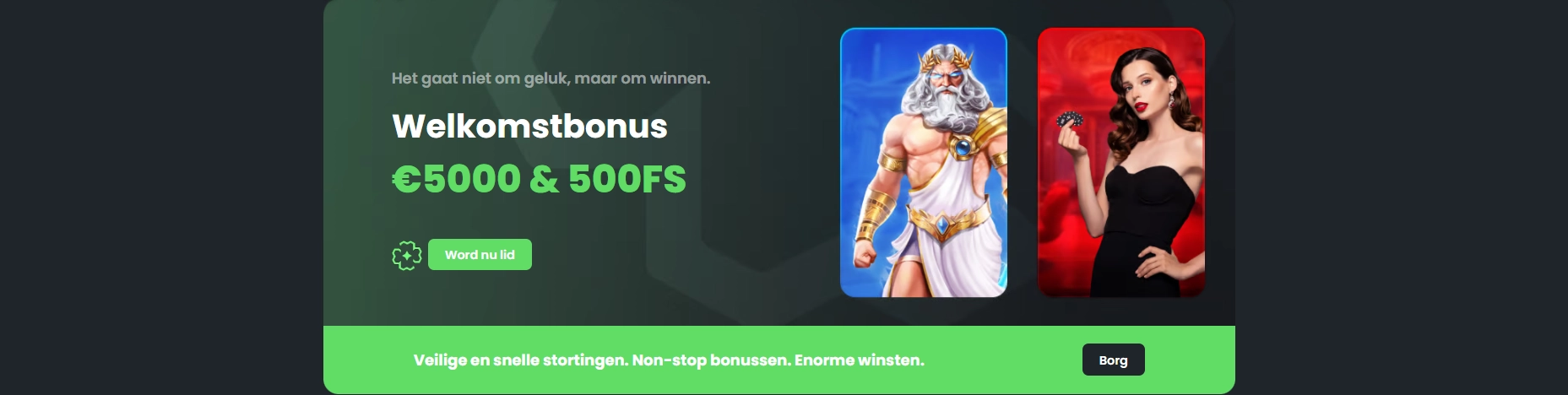 Exclusieve welkomstbonus voor nieuwe spelers bij Winningz